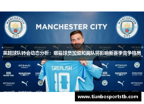英超球队转会动态分析：哪些球员加盟和离队将影响新赛季竞争格局
